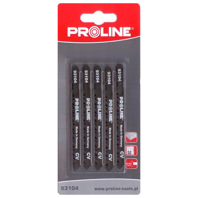 Pânze pendular pentru lemn Proline, dinți teșiți, 100 mm A (Tip T)