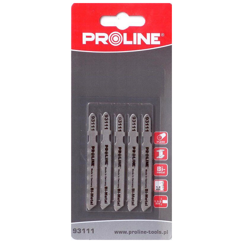 Pânze pendular pentru metal PROLINE, 75 mm, dinți ondulați A (Tip T)
