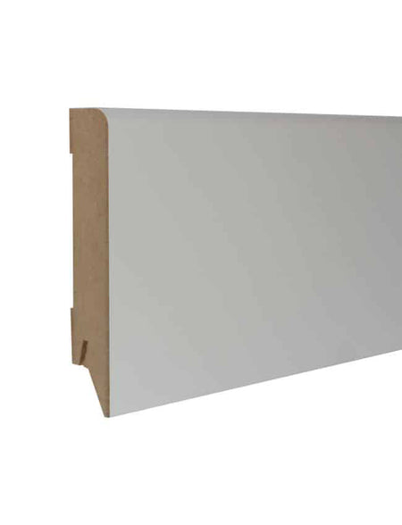Plinta Mdf Alb 80mmx14mmx2400mm