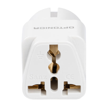 Adaptor UK 220V 1000W 10A alb Optonica 9518