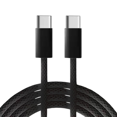 Cablu USB-C la USB-C 1 m 3A, negru Optonica 9519