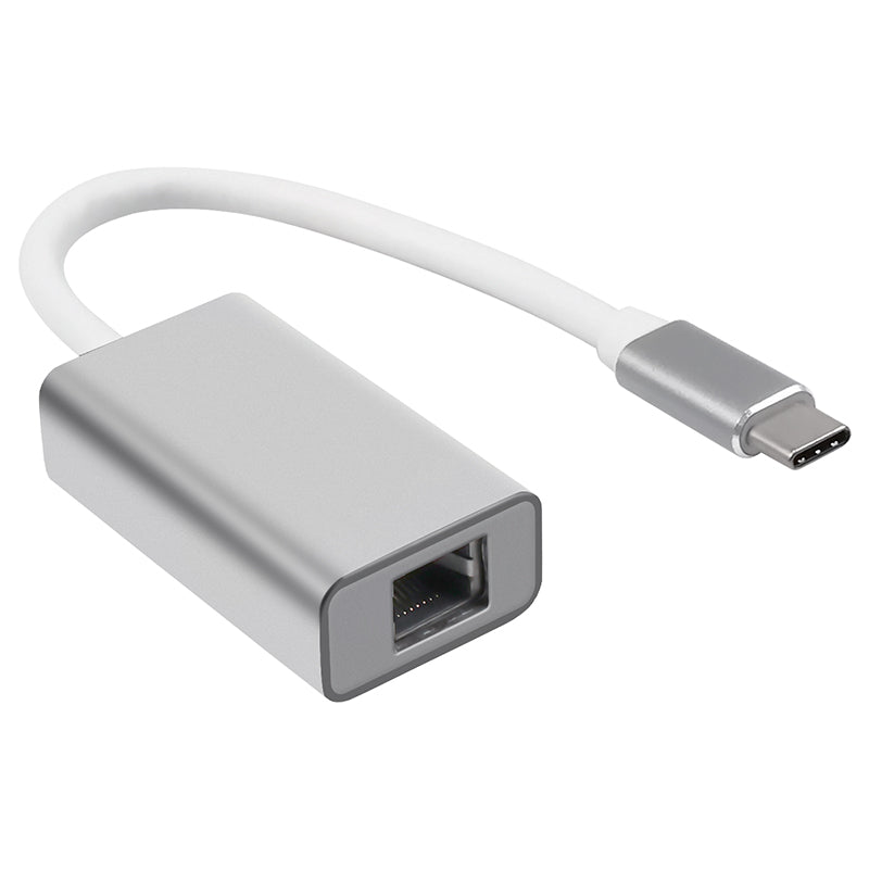 Adaptor RJ45 la USB-C 1000 Mbps, aluminiu, Optonica 9524