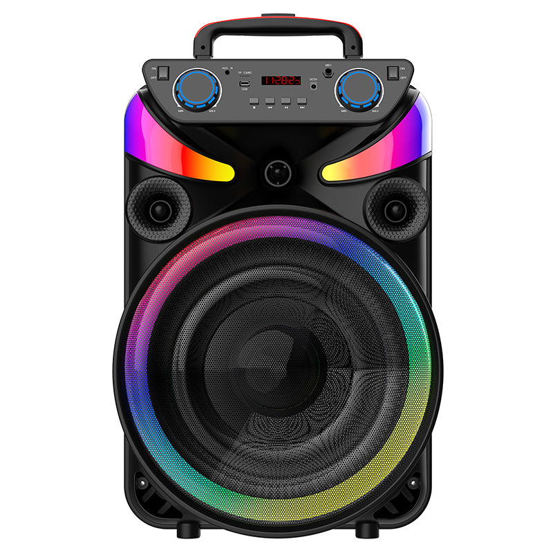 Boxă portabilă iluminată LED 15 inch 50W RMS Bluetooth Optonica 9552
