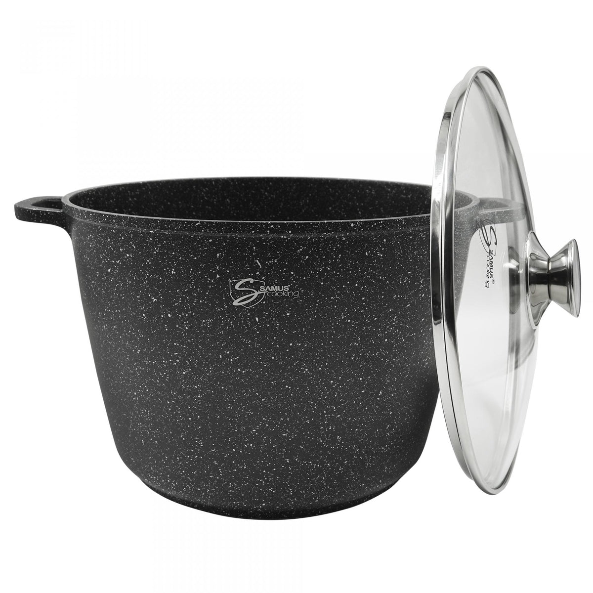 Oala Inalta Cu Capac Samus, 24x16.5 Cm, 6.2 L Toledo Line