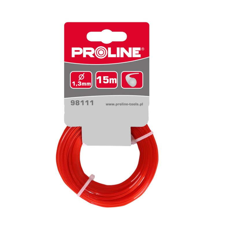 Fir motocoasă PROLINE blister, lungime 15 m, profil divers, nylon