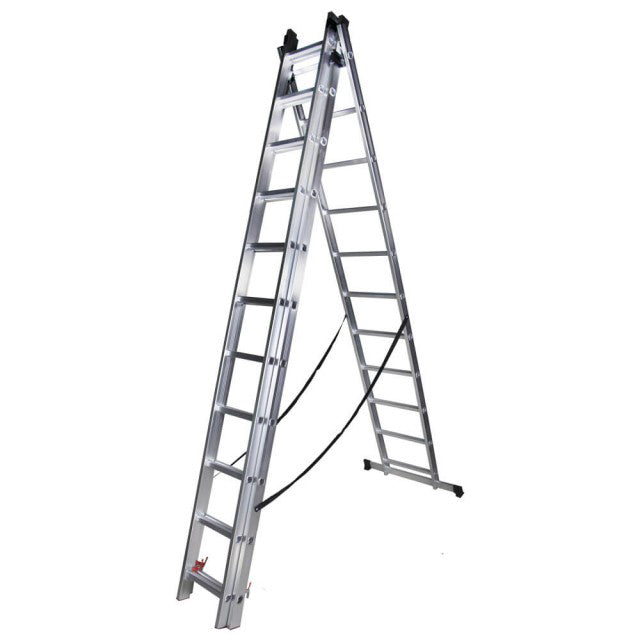 Scara Tripla Aluminiu 3x11 Trepte Is Str311 Bt 1006306