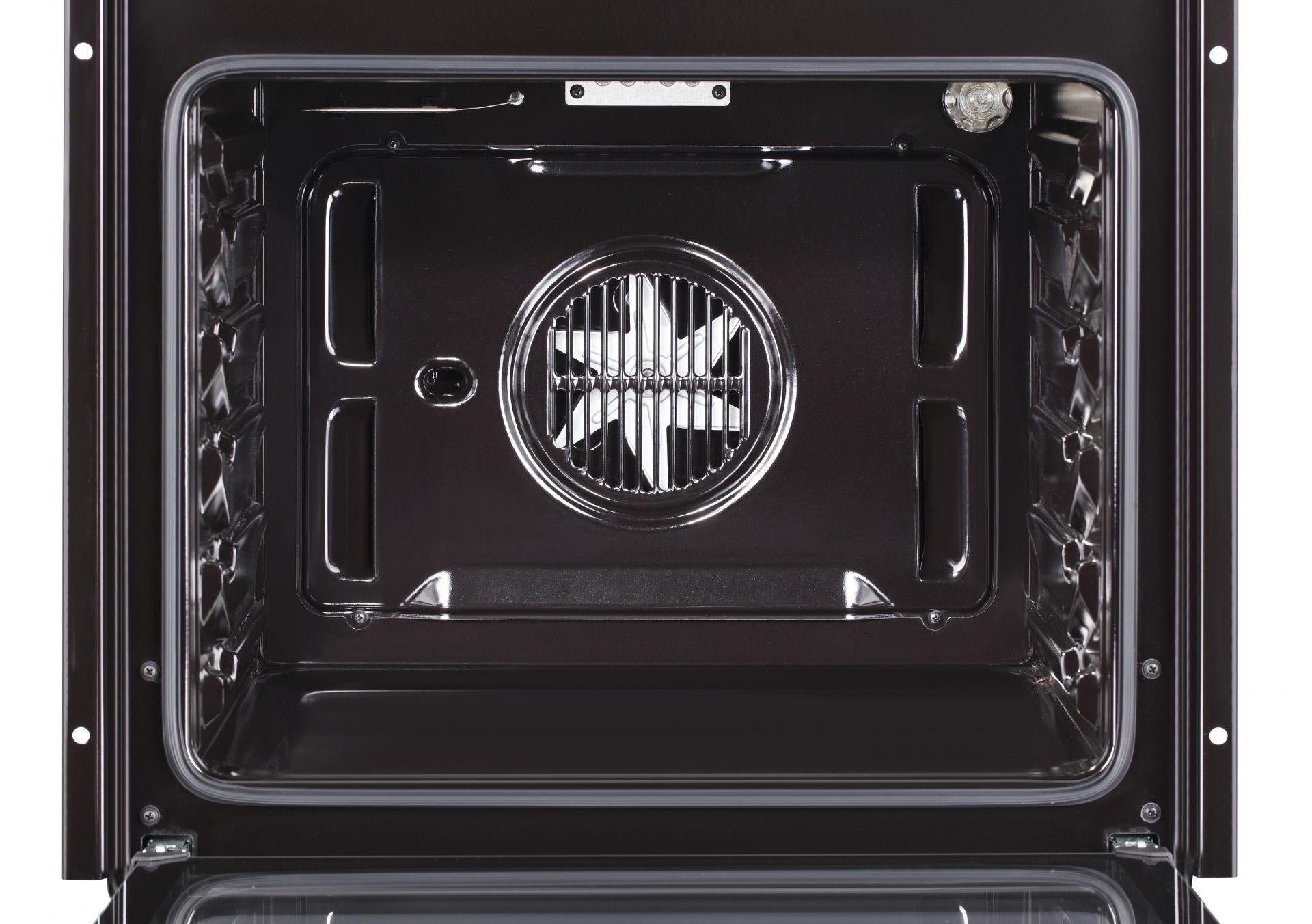 Cuptor Electric Incorporabil Samus Clasa A, 75l 2800 W, Negru + Argint