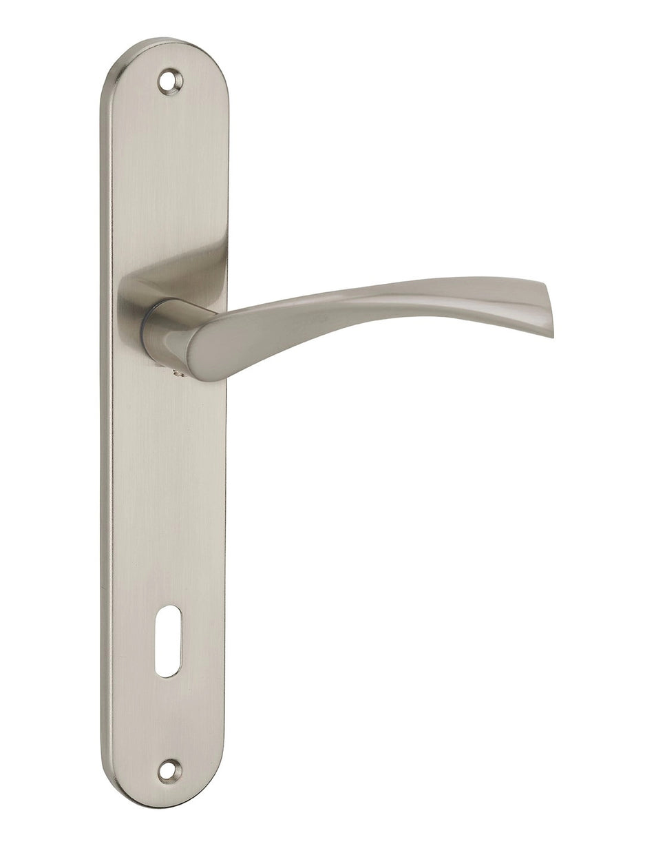 Set Mâner Orionis E215 Cu Orificiu Cilindru, Nichel Satinat