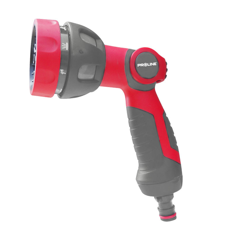 Pistol stropit metalic cauciucat multijet reglabil 8 poziții PROLINE 99317