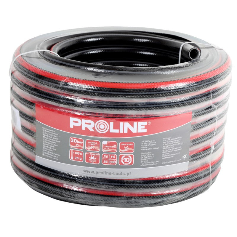 Furtun apă 4 straturi premium PROLINE pentru grădină
