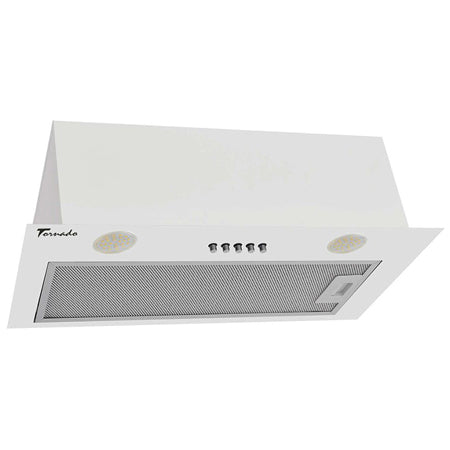 Hotă incorporabilă 700 m³/h alb, filtru aluminiu, LED, 52 cm Tornado 99920