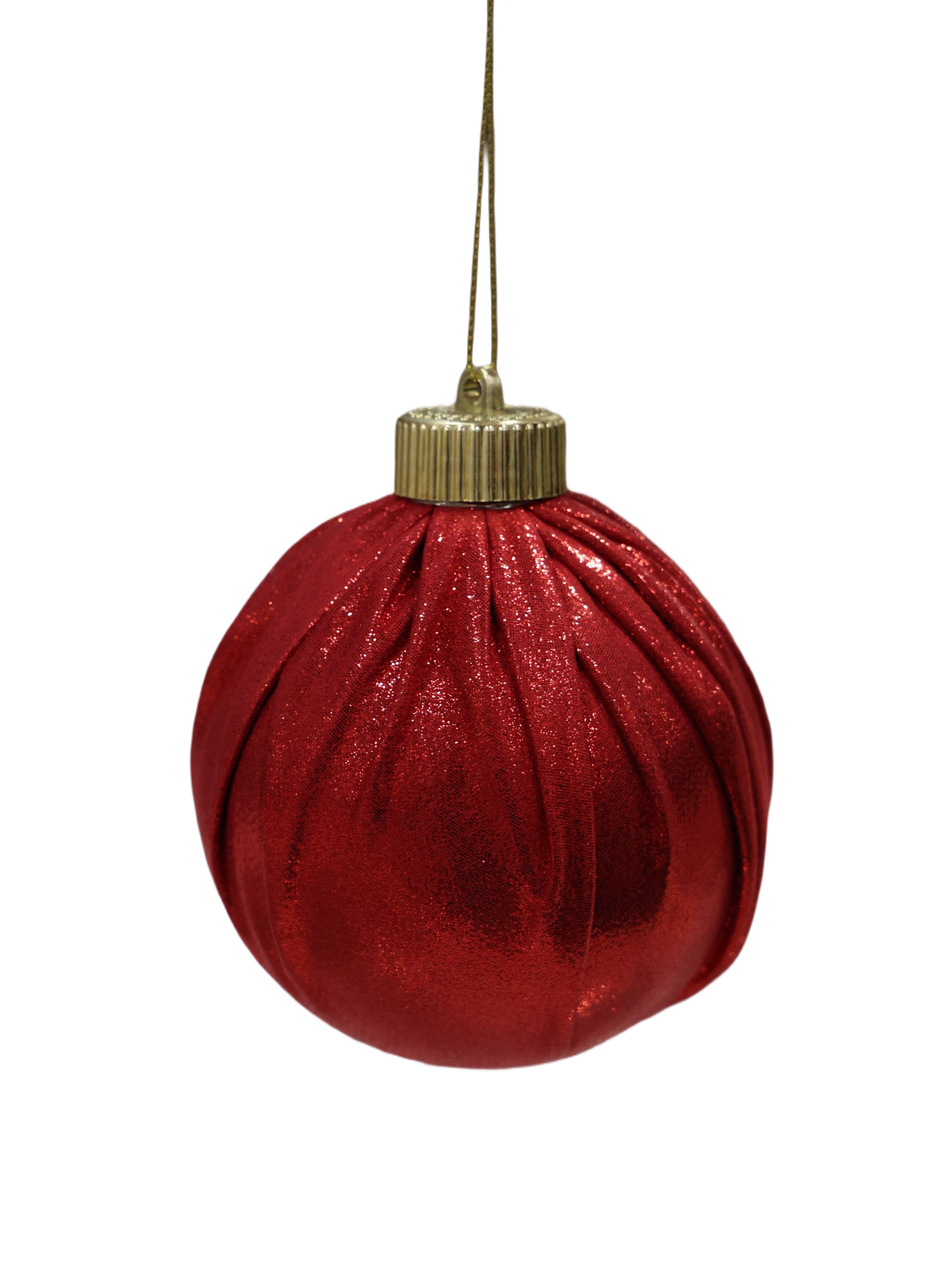 Xmas Glob 10 Cm Rosu A1-51580r10