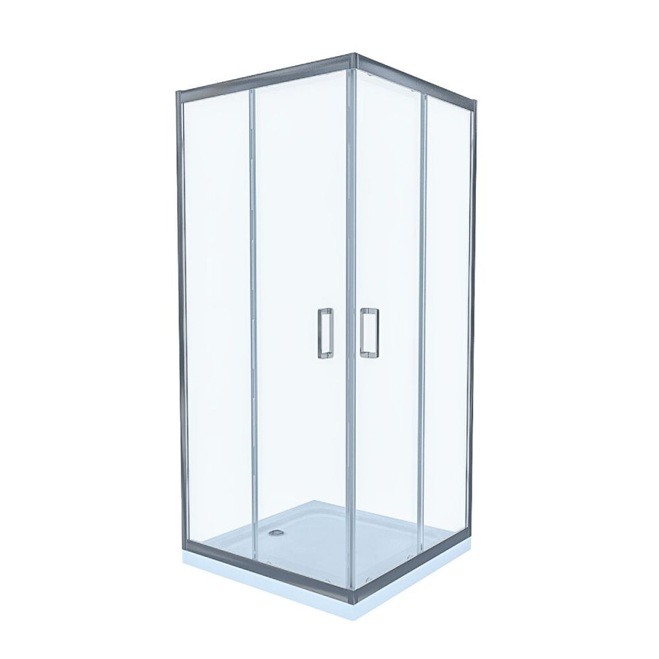 Cabina De Dus Celesta Titan,patrata,90 X 90 X 190,sticla Transparenta