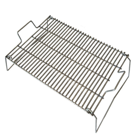 Grătar inox portabil cu picioare 50×35 cm ROMPROFIX A-GI5035P