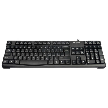 Tastatură Comfort Round USB cu fir, taste rotunjite, A4Tech A4-KR750USB