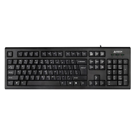 Tastatură comfort cu fir USB, 104 taste, margini rotunjite, A4Tech A4-KR85USB