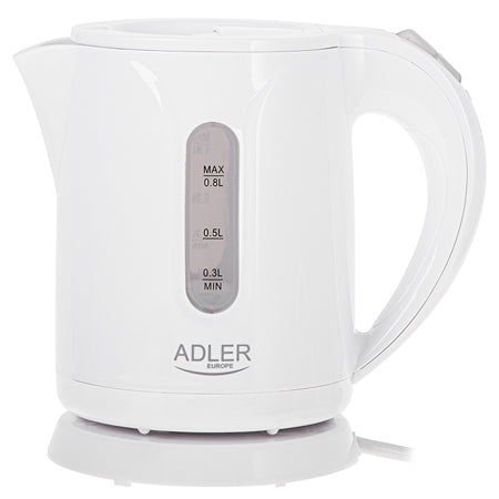 Fierbător electric 0.8L, oprire automată, filtru sedimente - Adler AD1371W
