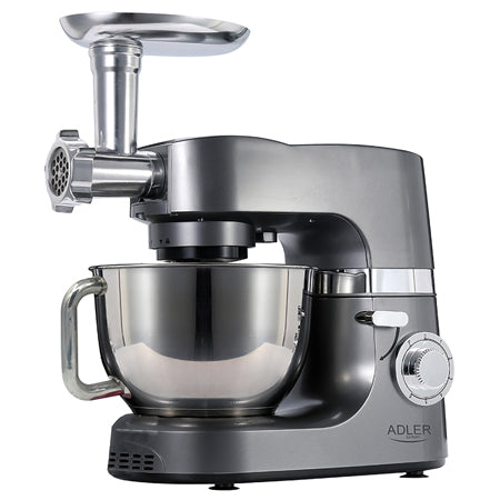 Robot bucătărie 4 în 1 multifuncțional, 7L, 2200 W, accesorii inox Adler AD4221