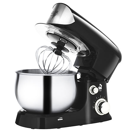 Robot bucătărie 1200 W, bol inox, 6 viteze, negru Adler AD4226B