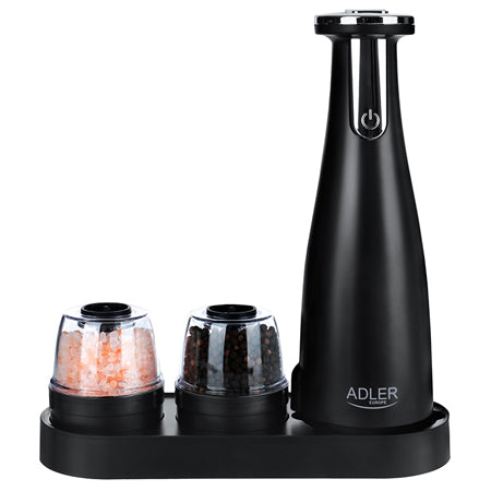 Set 3 râșnițe electrice pentru condimente cu încărcare USB Adler AD4449