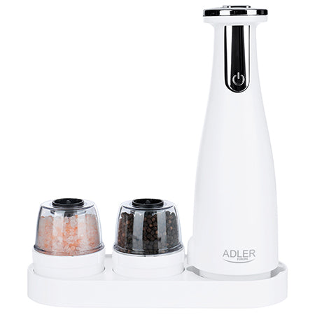 Set 3 râșnițe electrice pentru condimente cu încărcare USB Adler AD4449