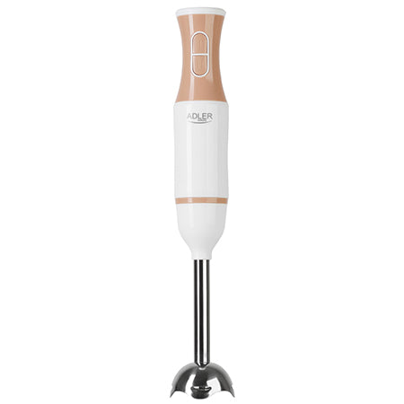 Blender de mână, 500W, inox, două viteze, lame oțel Adler AD4616
