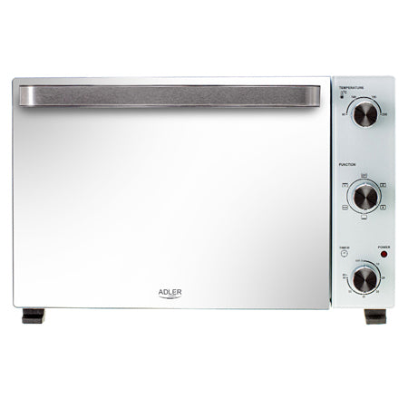 Cuptor electric 48L cu rotisor, convecție, alb, 1800 W Adler AD6027