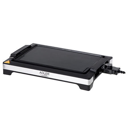 Grill electric de masă 3000 W cu suprafață de 876 cm², control temperatură Adler AD6613