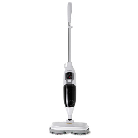 Mop cu aburi 1300 W, cap rotativ, rezervor 550 ml, accesorii, Adler AD7052