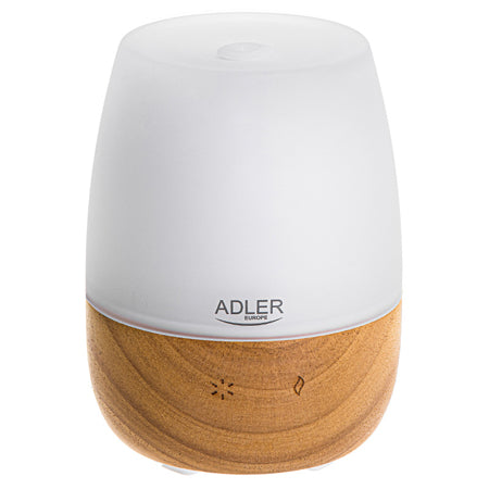 Difuzor arome ultrasonic 3 în 1, aromaterapie, umidificare, lampa, 130 ml Adler AD7967