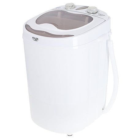 Mașină de spălat rufe portabilă, compactă, consum redus, stoarcere, 3 kg, Adler AD8055