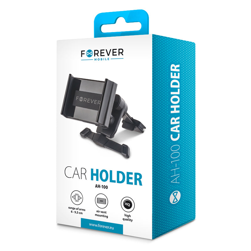 Suport telefon prindere ventilație cu cap rotativ, compatibil 7 inch, Forever AH-100