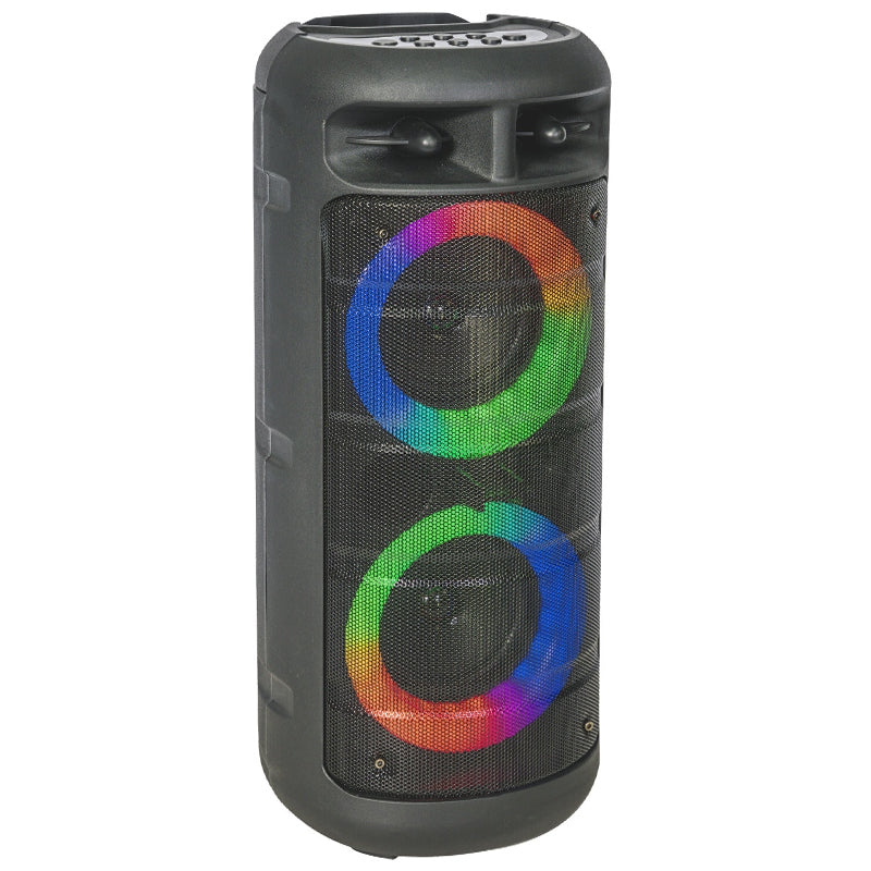Boxa Portabila 2x4"/10cm 200w Bt/fm/usb/msd