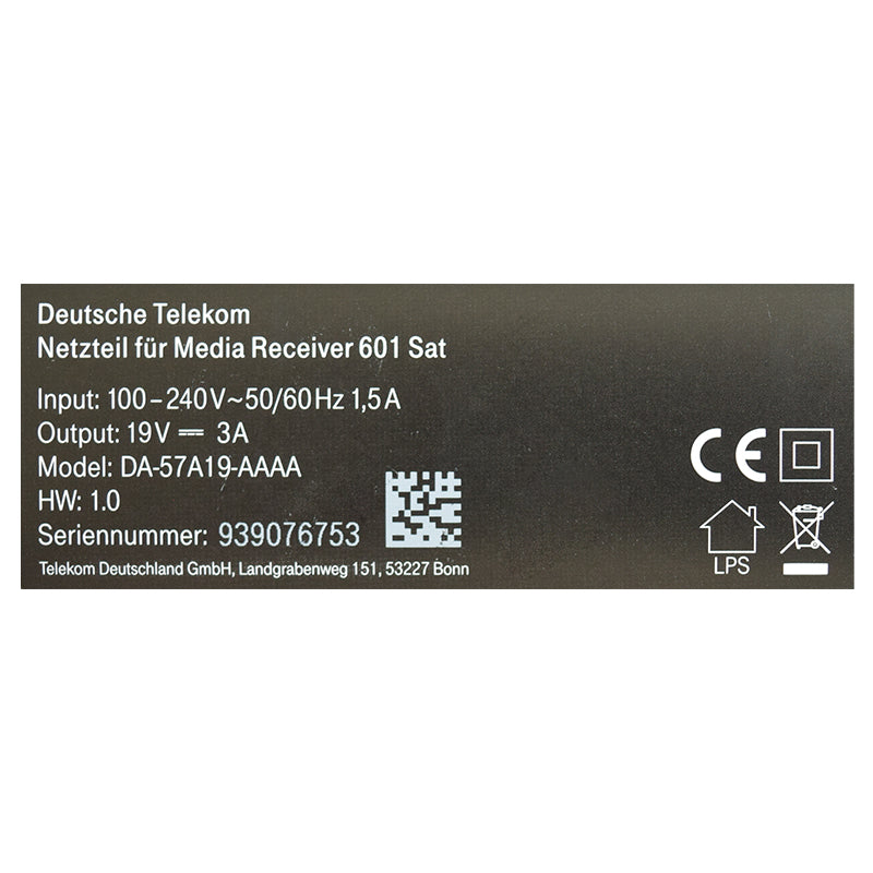 Alimentator 19V 3A cu mufă 5.5/2.5 ALIM-19V-3.A
