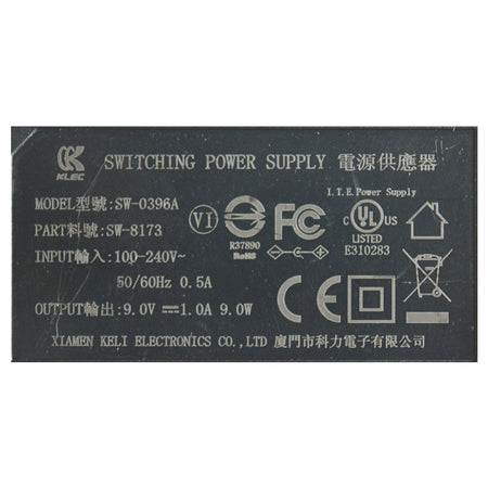 Alimentator 9V 1A cu mufă 5.5×2.5 ALIM9V-1A