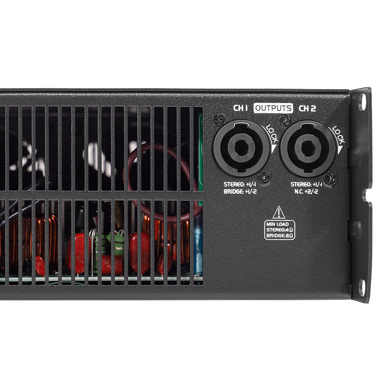 Amplificator 2 × 800 W RMS, Clasa H, bridge, HPA AM2400