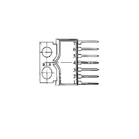 Circuit integrat deflexie verticală AN5522