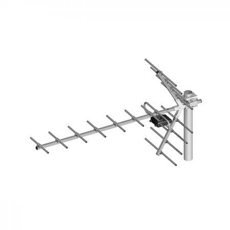 Antena TV Yagi 16 elemente pentru recepție canale TV 21-69 ANT0192