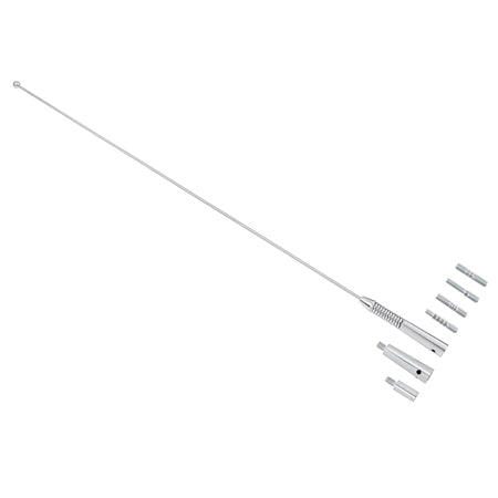 Antena auto universală din fibră de sticlă, 52 cm, set adaptoare Sunker ANT0301