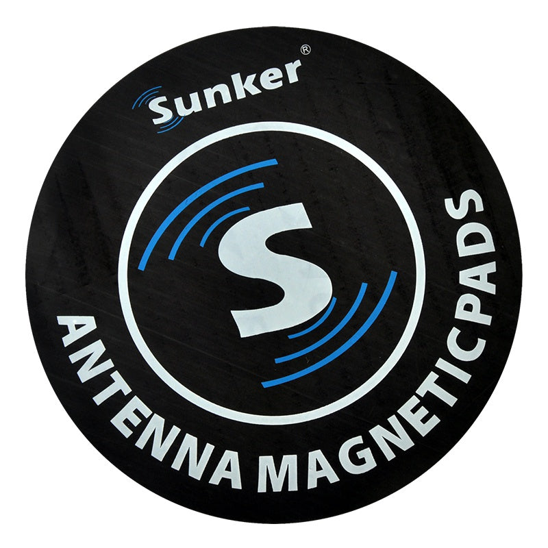 Pad magnetic antenă CB 16 cm montare auto Sunker ANT0475