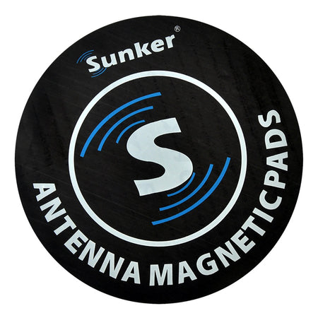 Pad magnetic antenă CB 16 cm montare auto Sunker ANT0475