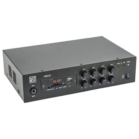 Mixer PA amplificat 100V 120W cu USB Bluetooth SD FM BST APM1120