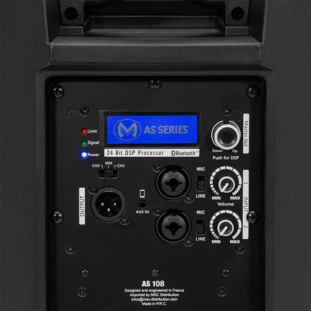 Boxă activă 2 căi 8 inch 200 W cu bluetooth și DSP Mac Mah AS108