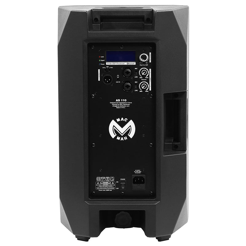 Boxă activă 2 căi 10'' 300W, DSP, clasa D, Mac Mah AS110