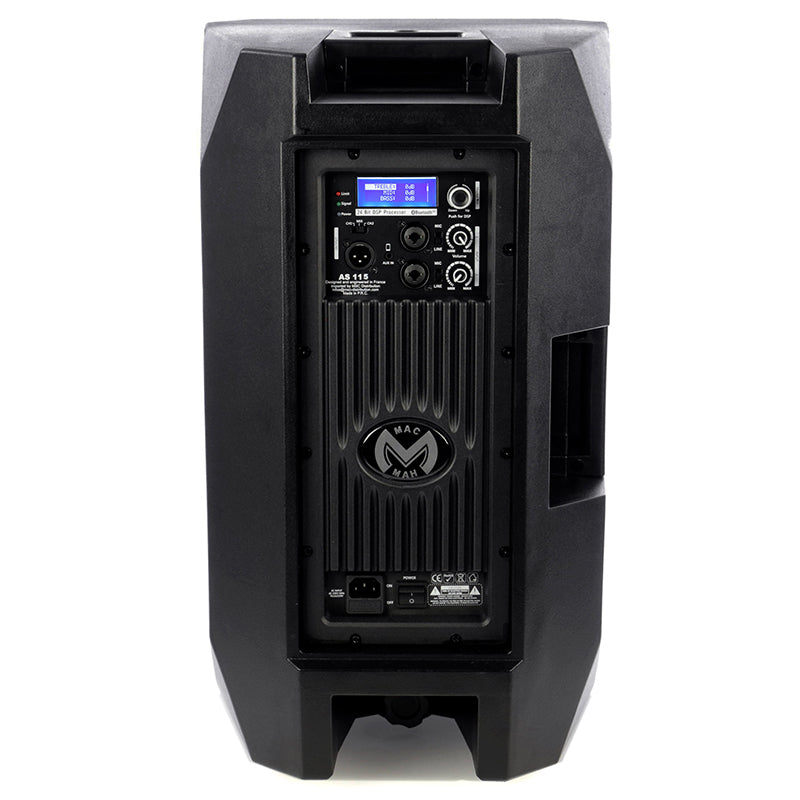Boxă activă 2 căi 15''/35 cm 500W Bluetooth, DSP, Mac Mah AS115