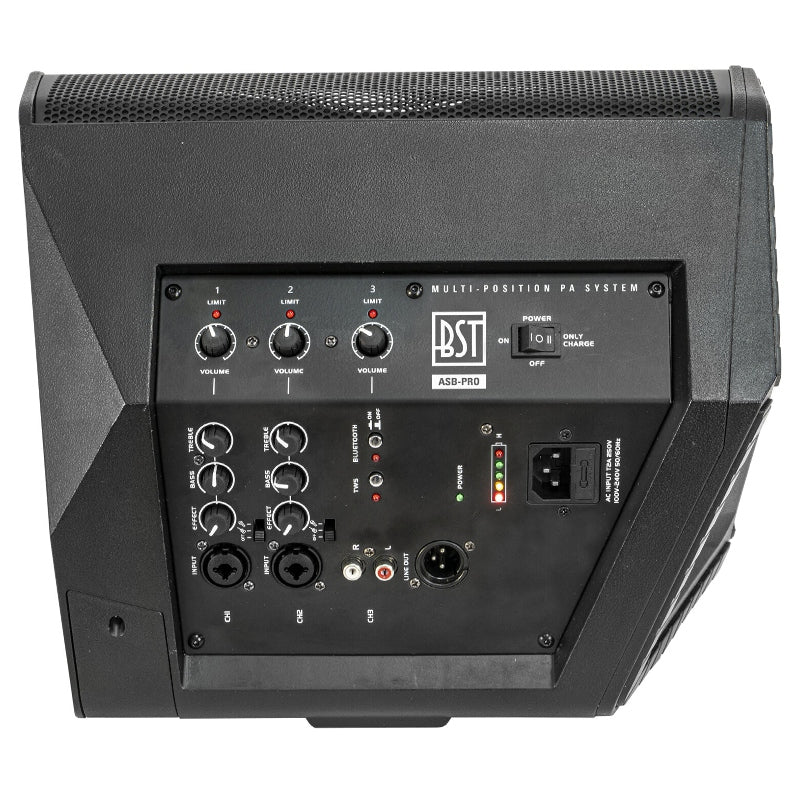 Boxă activă profesională voce 120 W cu Bluetooth și baterie Ibiza Sound ASB-PRO