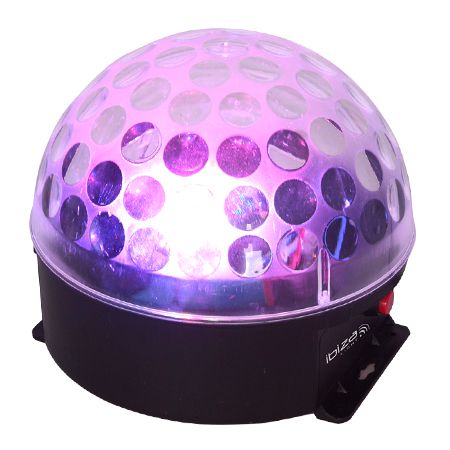Efect Astro LED RGBA 4 × 3 W cu acumulator Ibiza Light ASTRO-BAT