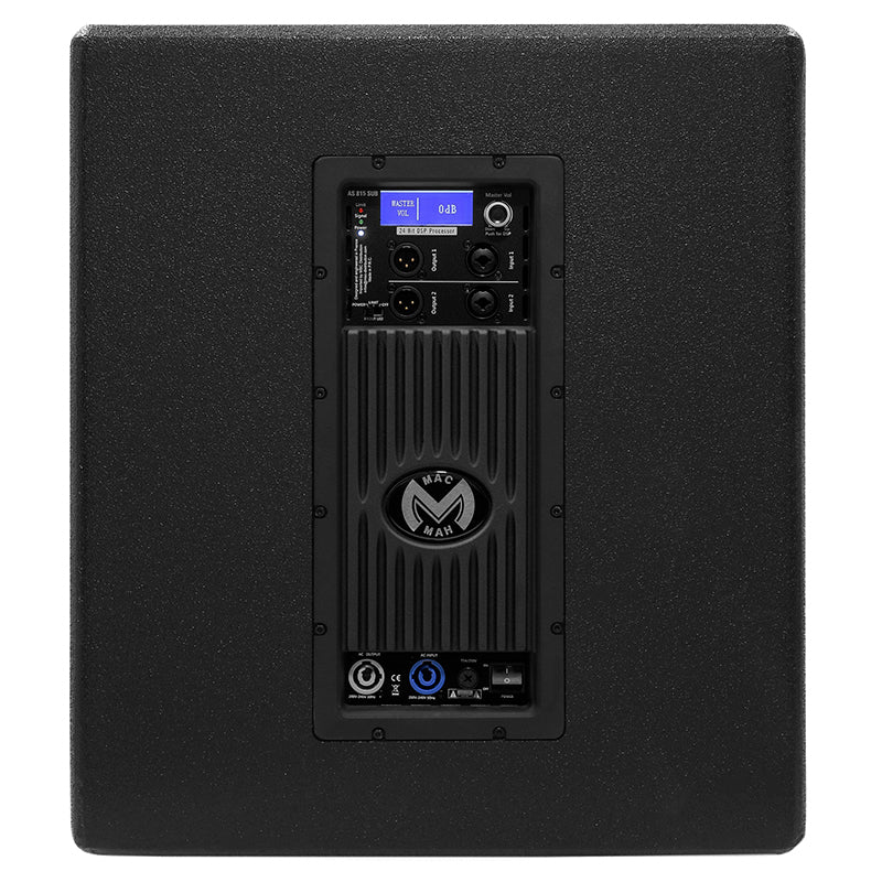 Subwoofer activ 15 inch 800 W DSP protecții Mac Mah AS 815 SUB