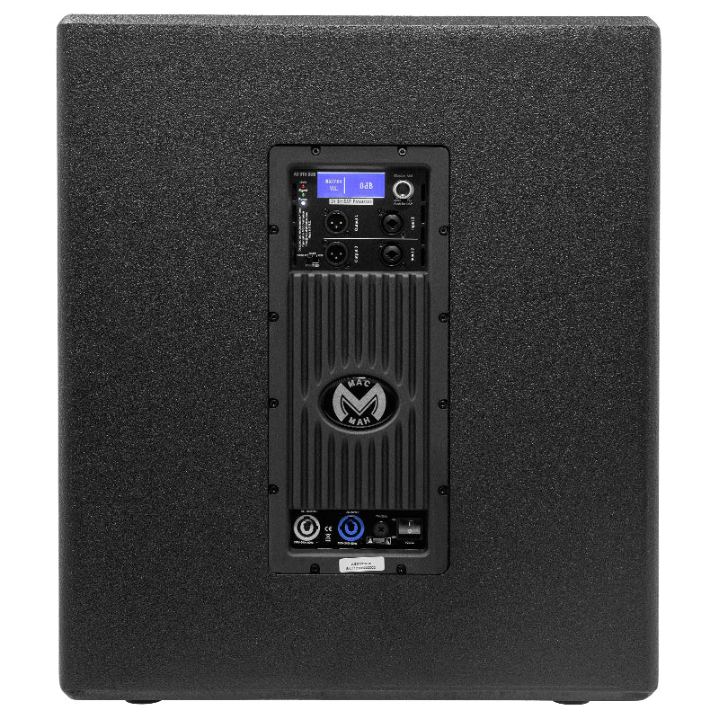 Subwoofer activ 18" 800 W RMS cu DSP, protecții multiple Mac Mah AS 818 SUB