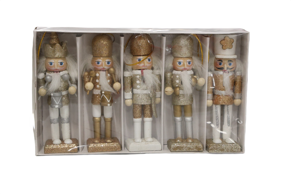 Figurina Lemn Spargatorul De Nuci 13cm Artezan,